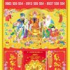 Bìa ép kim Phúc Lộc Thọ