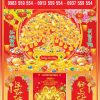 Bìa lịch bloc bế nổi Xuân Tài Lộc