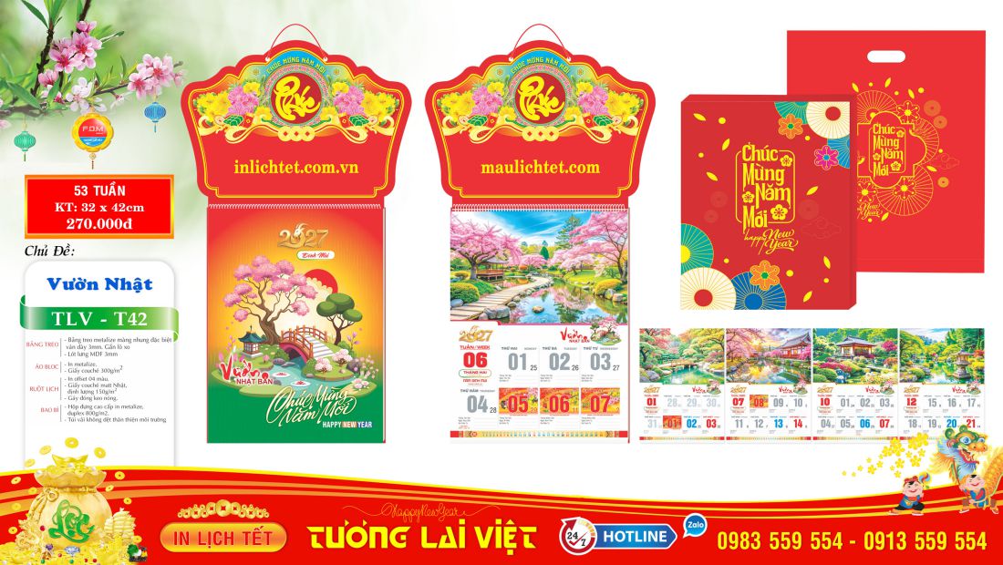 Bloc 52 tuần Chữ Phúc