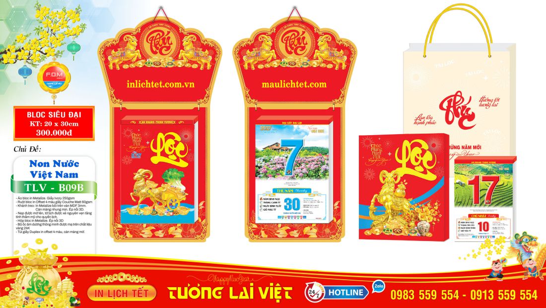 Bloc siêu đại Chữ Phúc