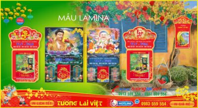 Mẫu Lịch Laminate