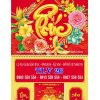 Lịch lò xo giữa bloc Chữ Phúc