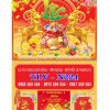 Lịch lò xo giữa bloc Lộc Khai Xuân