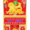 Lịch lò xo giữa dán nổi Phát Lộc